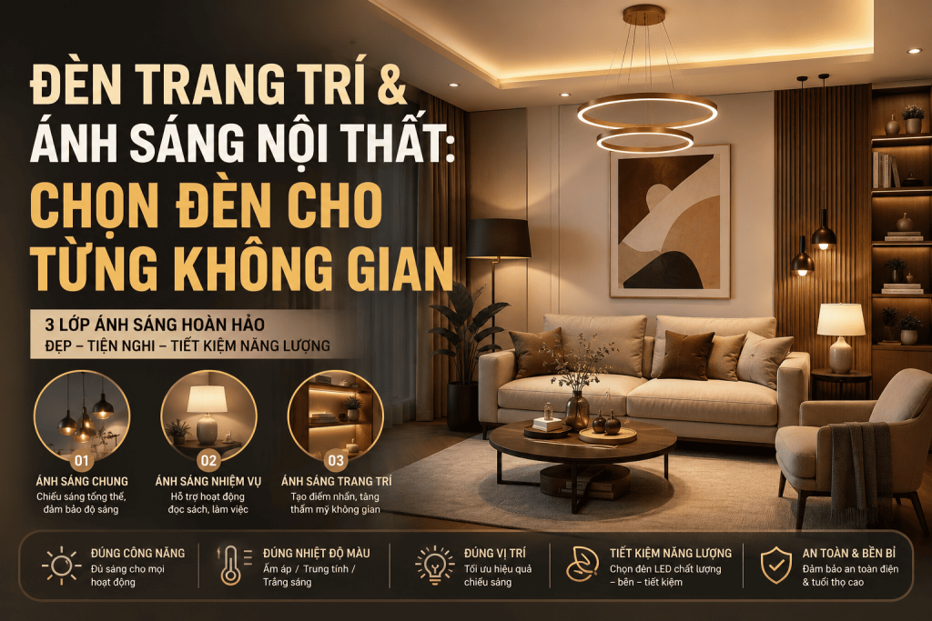 Đèn trang trí nội thất